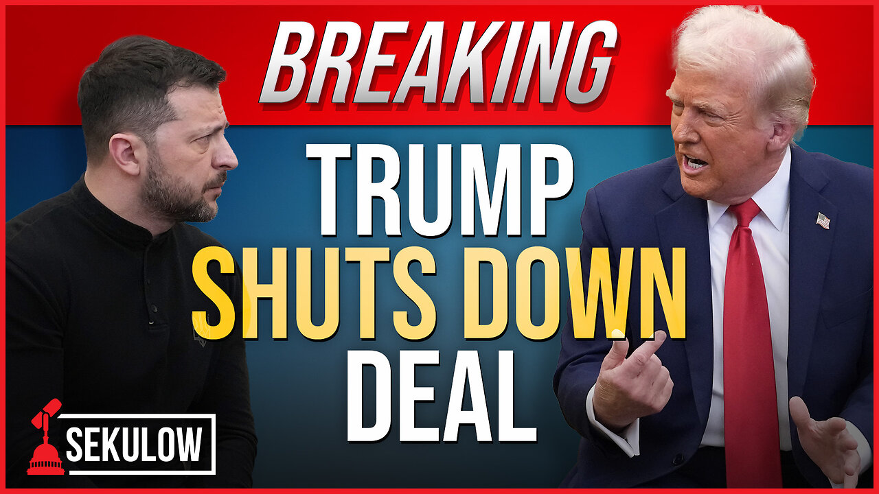 BREAKING: Trump Shuts Down Deal