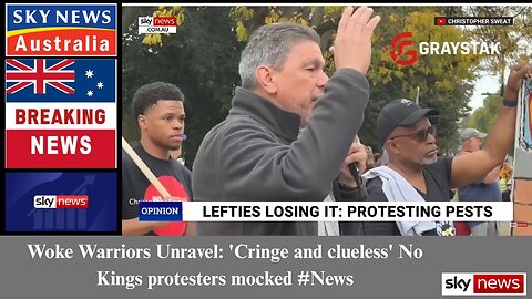 Woke Warriors Unravel: 'Cringe and clueless' No Kings protesters mocked #News