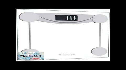 Malama Digital Body Weight Bathroom Scale Weighing Scale with Step-On Technology LCD Review