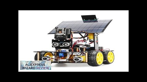 ESP32 Automation Robot Kits for Arduino Solar Charging Best Selling Consumer Electronics Review