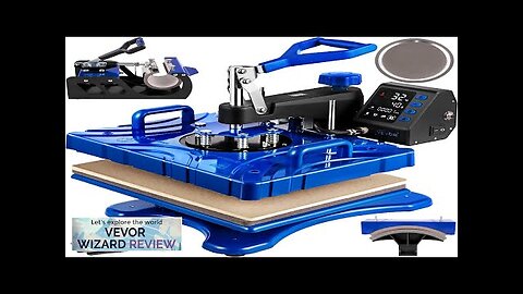 VEVOR Heat Press 12X15 Inch 5 in 1 Heat Press Machine 800W Review