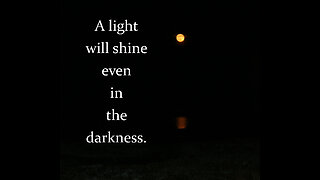 The Marvelous Light Has Come!