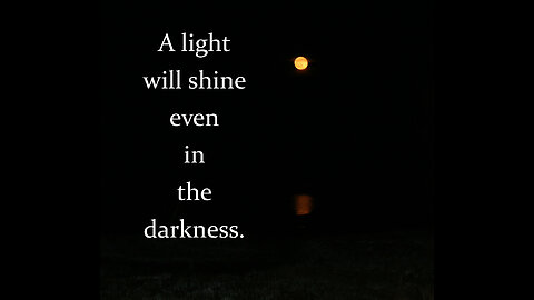 The Marvelous Light Has Come!