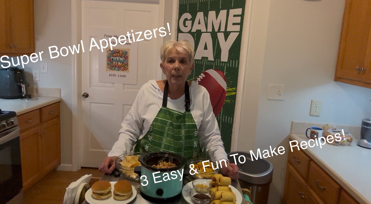 From My Kitchen to Your Kitchen with Linda S1 EP4 Super Bowl Appetizers