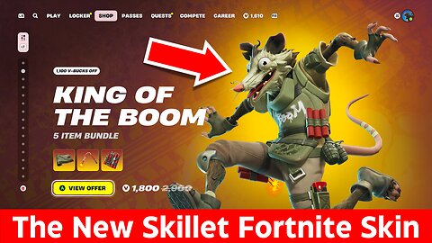 Unveiling the New Skillet Fortnite Skin: Features, Styles, and In-Game Showcase