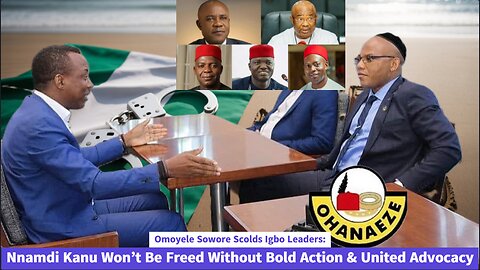 Sowore Scolds Igbo Leaders: “Nnamdi Kanu Won’t Be Freed Without Bold Action & United Advocacy