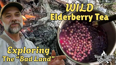 Bushcraft Adventures: Exploring Mauvaise Terre Creek, Bushcraft & Elderberry Tea