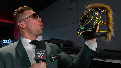 The Miz gifts Rey Mysterio’s mask to Logan Paul: Raw, March 21, 2022 @wwefree