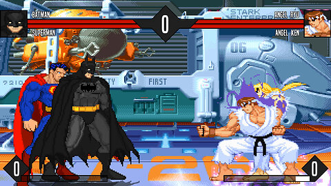 MUGEN - Batman & Superman vs. Angel Ryu & Angel Ken - Download