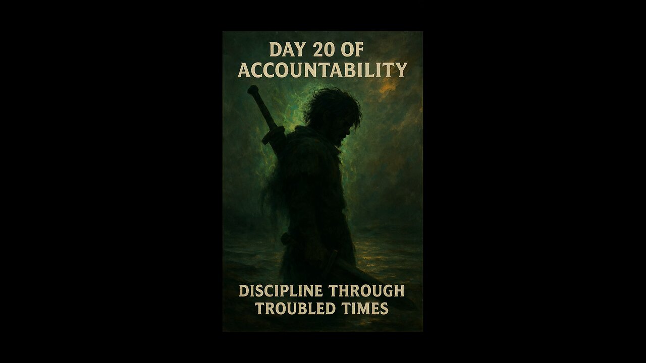 Day 20 of Accountability. Another milestone, another battle won. #accountability #selfmastery