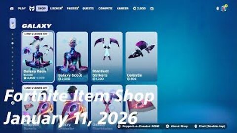 Fortnite Item Shop|January 11, 2026