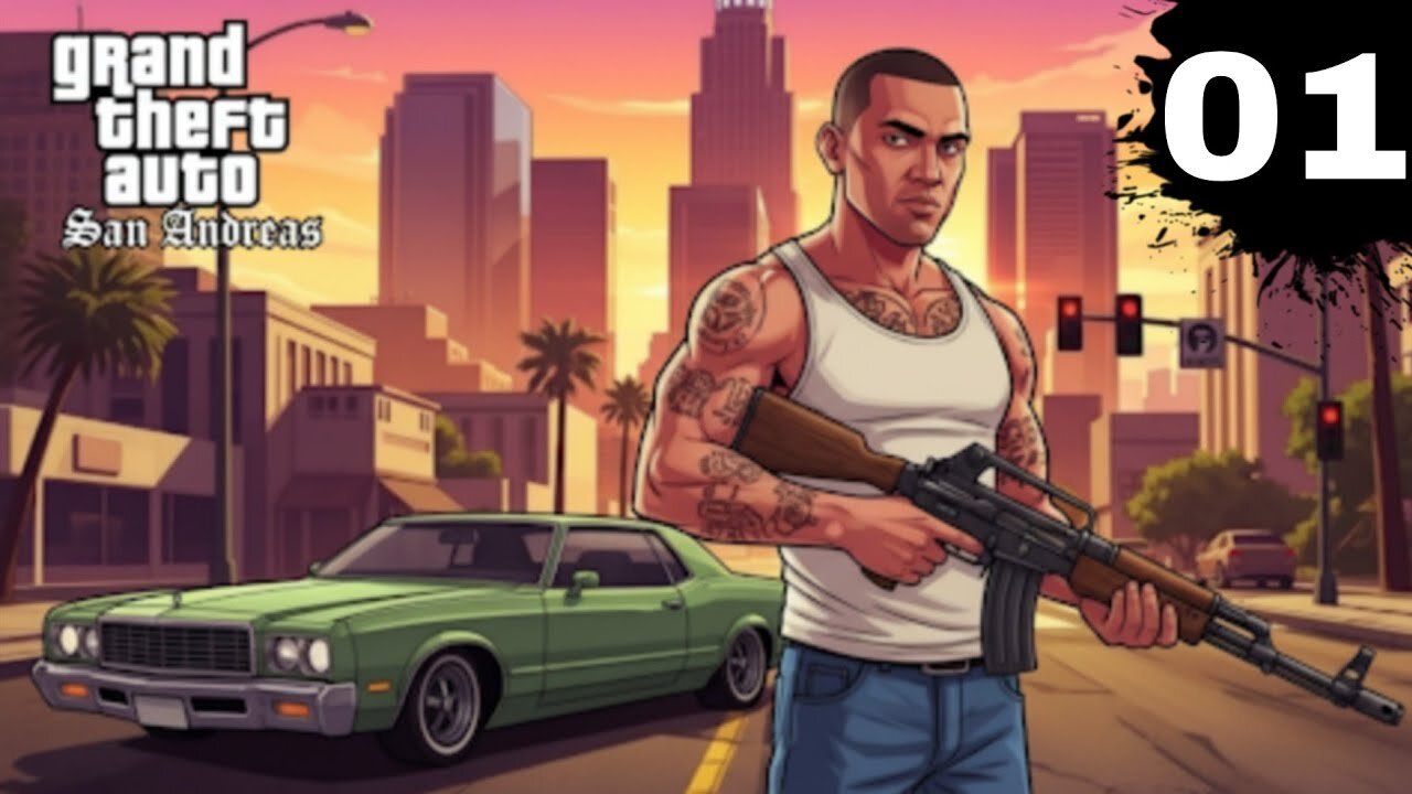 Let's Play Grand Theft Auto San Andreas Part 1 | Gameplay