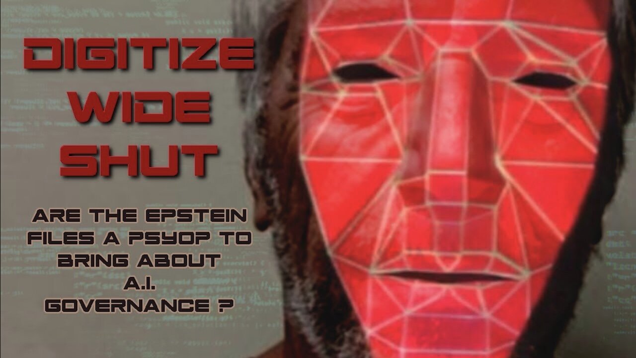 DIGITIZE WIDE SHUT | Are the Epstein files a psyop to bring about AI governance?