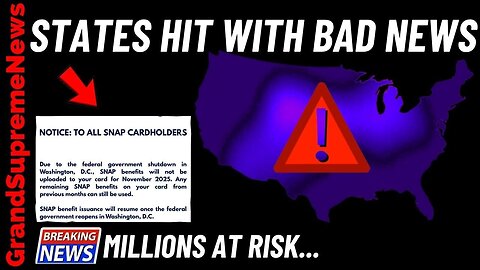 BREAKING NOW!!! 🚨 Multiple STATES Just Got Some Bad News- Govenor's Sound Alarm - Prepare Now