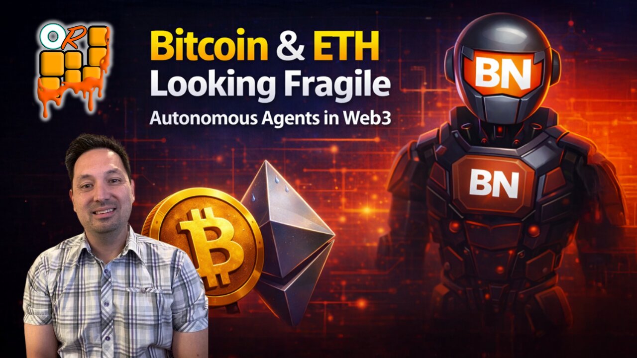 Bitcoin & ETH Looking Fragile | Autonomous Agents in Web3