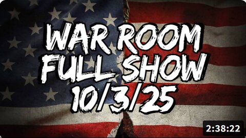 Friday War Room LIVE: AG Bondi Orders Investigation of Portland Police Over Nick Sortor Arrest & FBI Cuts Ties with SPLC…PLUS New Alex Jones App Skyrockets to #1 In World ONE DAY After Being Launched! - FULL SHOW - 10.03.2025