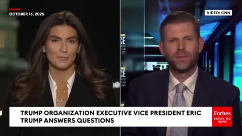 The Guy's Never Met Me Eric Trump Reacts To Hot Mic Incident Between Indonesian President and Trump