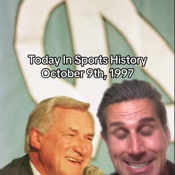 THE HISTORIC SPORTS MOMENT OF OCTOBER 9th, 1997