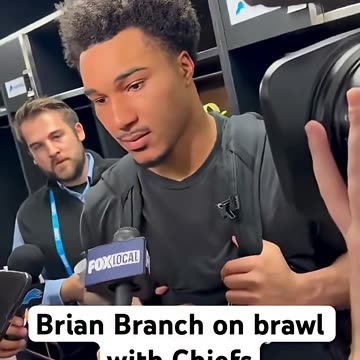 Brian Branch🔥 Gets Into Post-Game Brawl With Chiefs Players After Lions Loss |