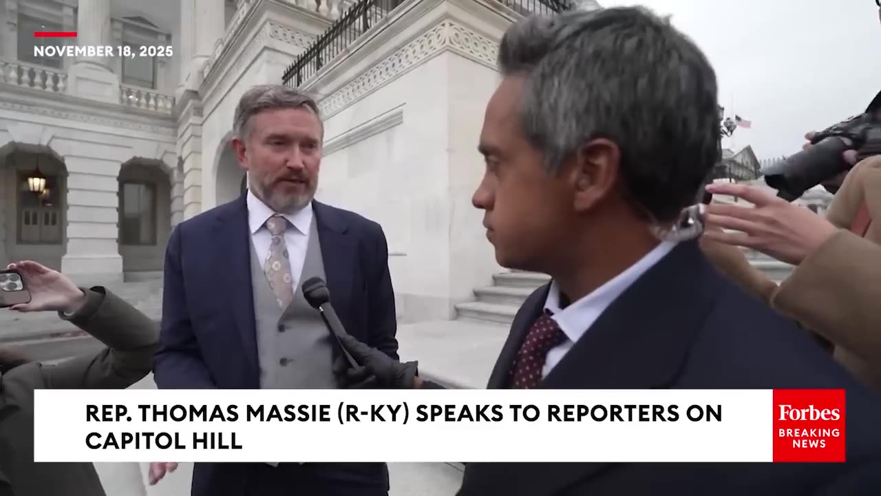 Thomas Massie Issues Warning To DOJ, FBI If Epstein Files Aren’t Released