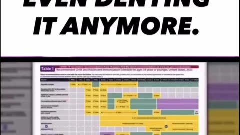 Holy crap - it’s ALL Vaccines