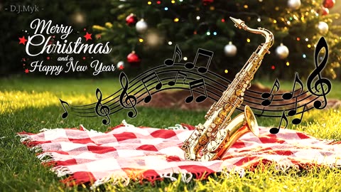 🎷✨ Holiday Saxo Grooves 🎶 DJMYK Christmas & New Year Happy Beats | Festive dance and House Energy ✨🎷