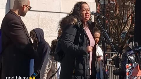 New York City Mayor Eric Adams Protest