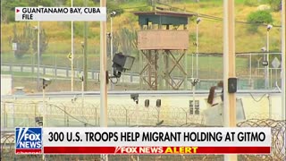 The first military flight of illegal aliens to Guantanamo Bay will take off later today