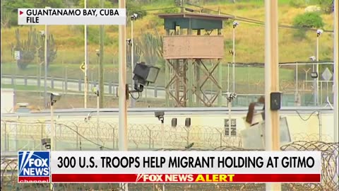 The first military flight of illegal aliens to Guantanamo Bay will take off later today