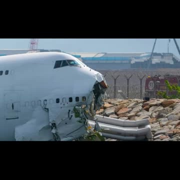 Boeing 747-400 cargo plane veered off the runway after landing