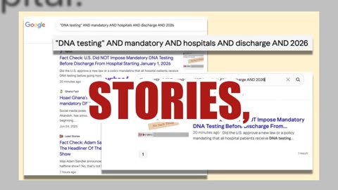 Fact Check: U.S. Did NOT Impose DNA Testing Before Discharge From Hospital Starting January 1, 2026
			