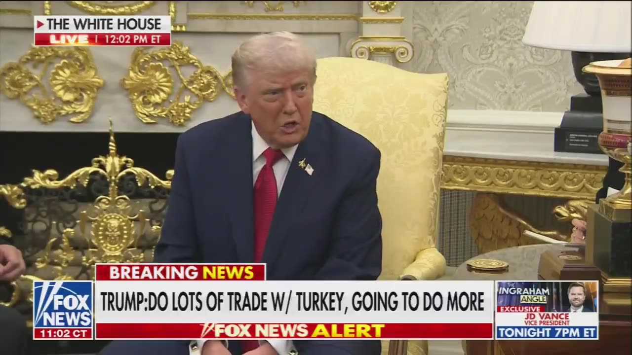 We’re going to take some of the tariff money and give it to our farmers