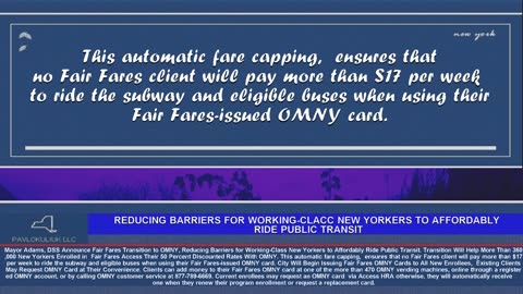 Reducing Barriers for Working-Class New Yorkers to Affordably Ride Public Transit