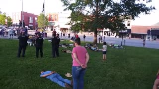 THE CONSPIRACY CAFE NINE MINUTES OF SILENCE FOR GEORGE FOYD IN MISSOURI