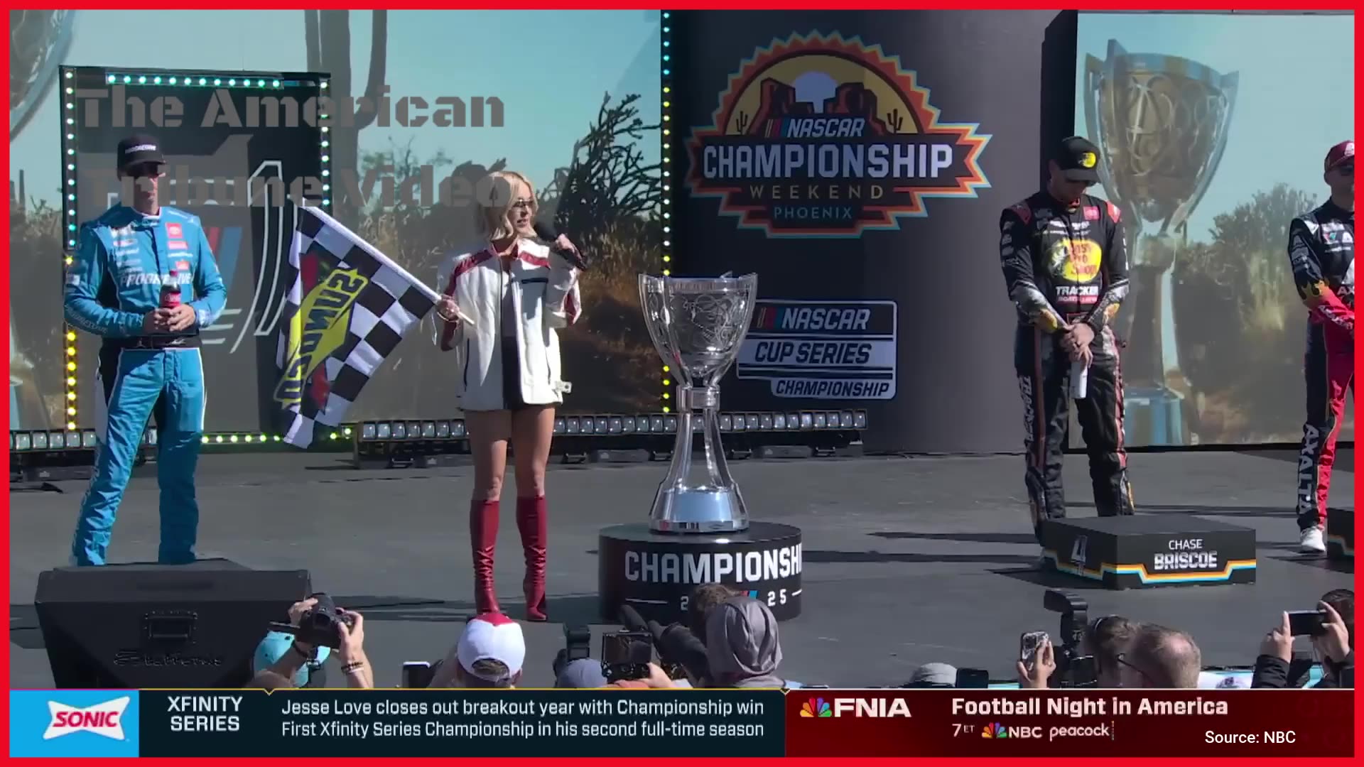 WATCH: Sydney Sweeney Revs Up NASCAR Fans with Awesome Pre-Game Speech