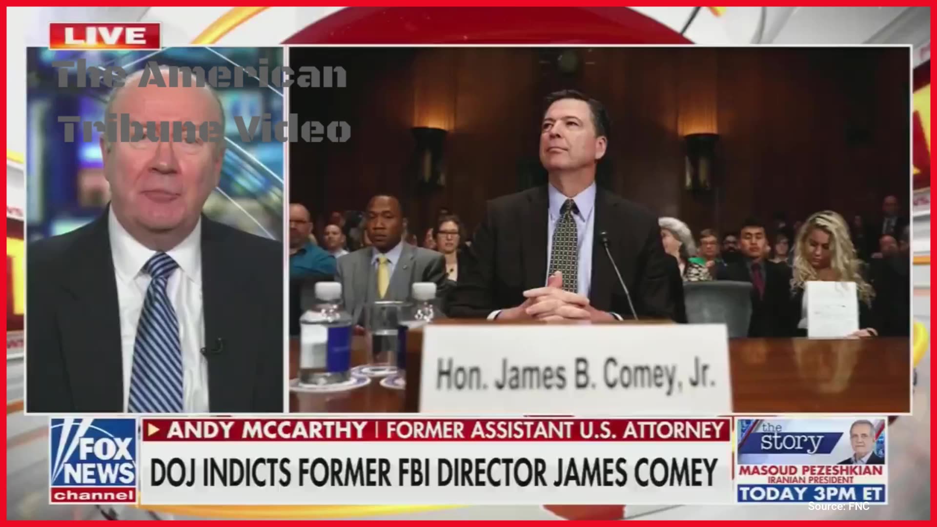 Deep State” FNC Personality Slammed by MAGA after His Calls for Dismissal of Comey Case