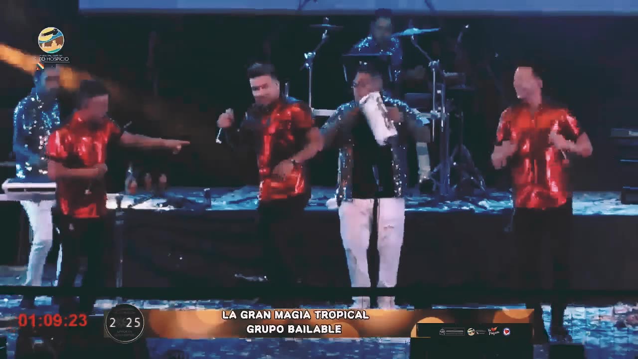 AQUEL HOTEL LA GRAN MAGIA TROPICA EN VIVO SHOW CELEBRACIÓN AÑO NUEVO 2025