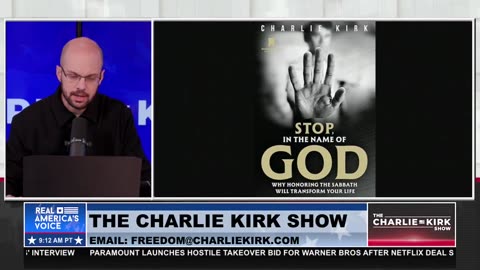 "STOP IN THE NAME OF GOD": CHARLIE KIRK'S NEW BOOK