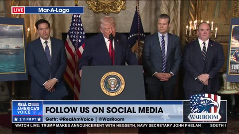 TRUMP ANNOUNCES THE GOLDEN FLEET