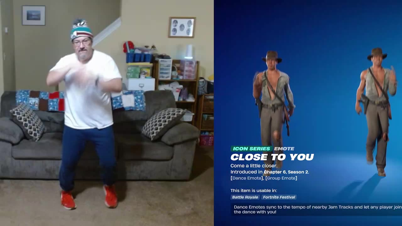 FFG Dance Fortnite Emotes Close To You