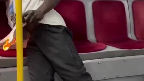 A migrant in Toronto thought it was a good idea to turn himself into a fire ball.