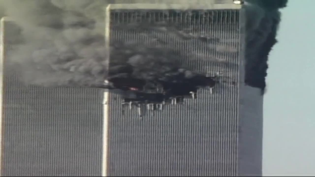 911 Holy Sh#t, It Just Exploded! - CNN Rooftop Camera Raw HQ