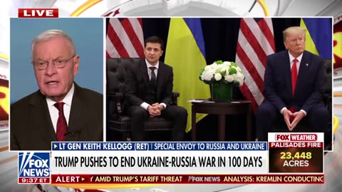 Lt General Keith Kellogg on securing a Russia Ukraine peace agreement