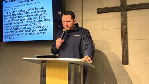 01/18/2026 Pastor Don Witt - The Faith of Abraham and Our Faith in Jesus Christ