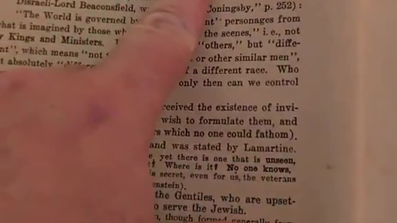 WOMAN FINDS 1926 BOOK EXPOSING THE “HIDDEN HAND” CONTROLLING THE WORLD