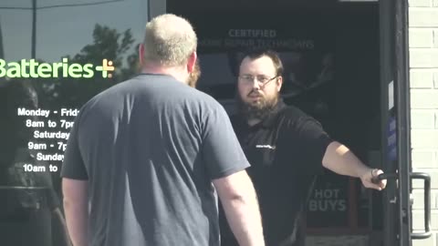 Pred Gets VERY HOSTILE When We Confront Him At His JOB (Cross Lanes, West Virginia)