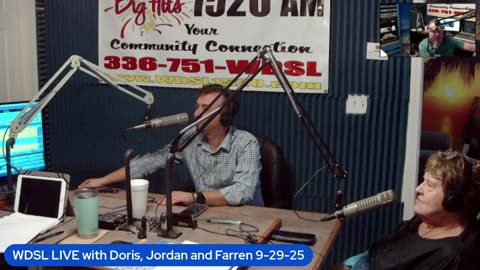 WDSL LIVE with Doris, Jordan and Farren 9-29-25