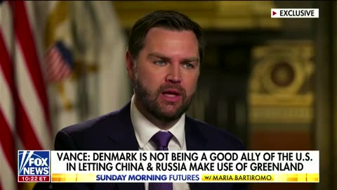 J.D. Vance on Trump taking Greenland: 'He doesn't care what the Europeans scream'