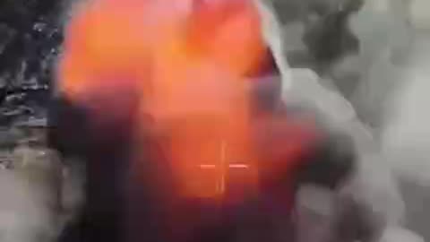 5 Russian Tanks and a Grad Launcher Destroyed Along Donetsk Front