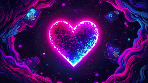 Corazon Digital 💔 Romantic Reggaeton 2025 | Digital Love Story en Español